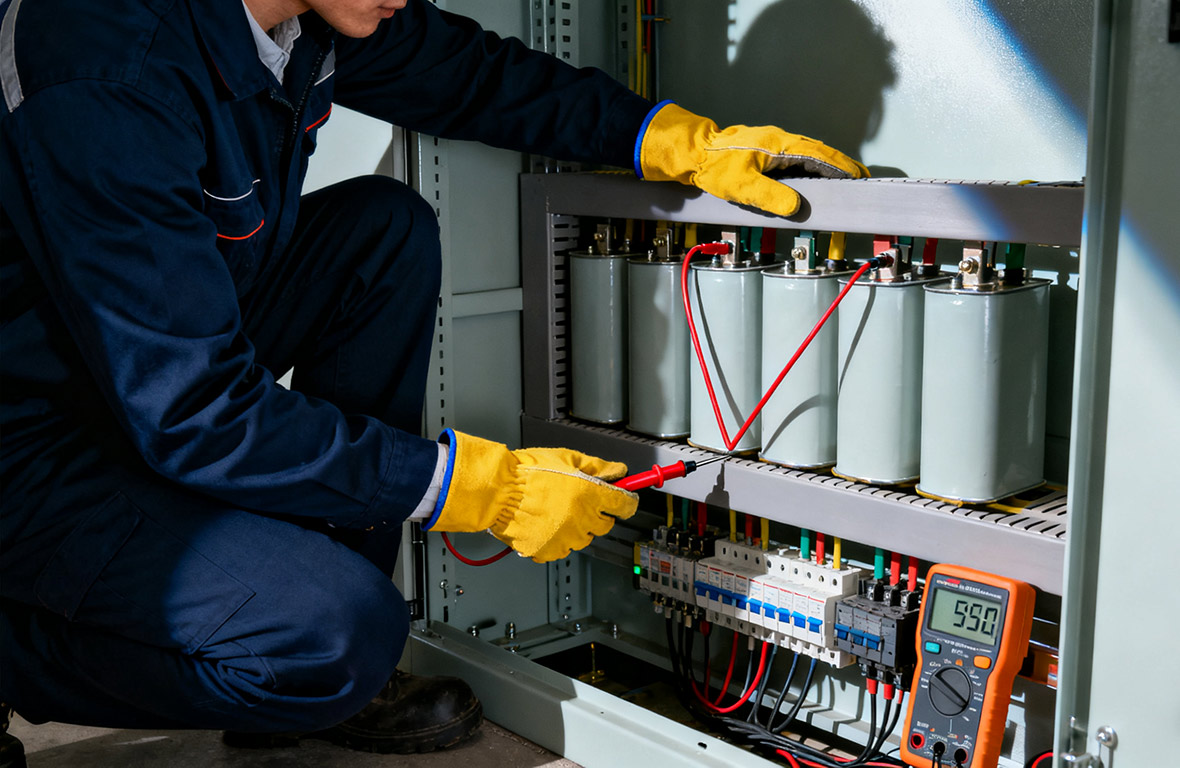 Existe-t-il un moyen non invasif de surveiller la santé interne des condensateurs de puissance, telle que leur résistance en série équivalente (ESR) ?