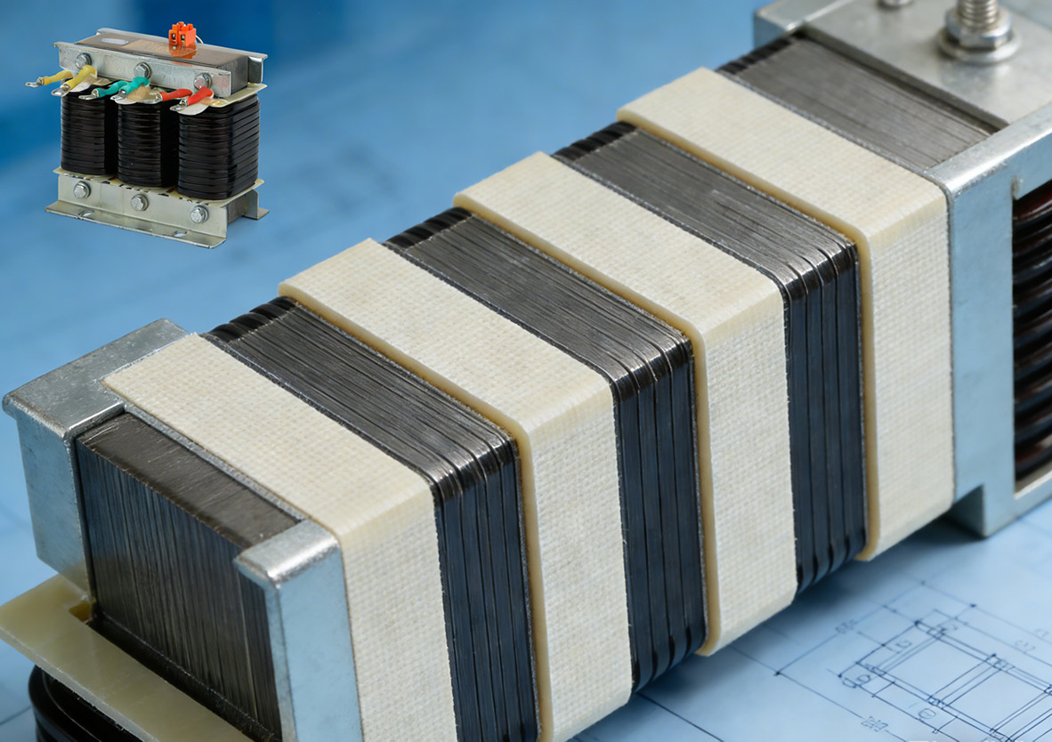 Segmentation du noyau de fer et entrefers : pourquoi les cœurs des réacteurs triphasés en série basse tension sont-ils divisés en petites sections uniformes avec des entrefers ? Quelle est la fonction des entrefers ?