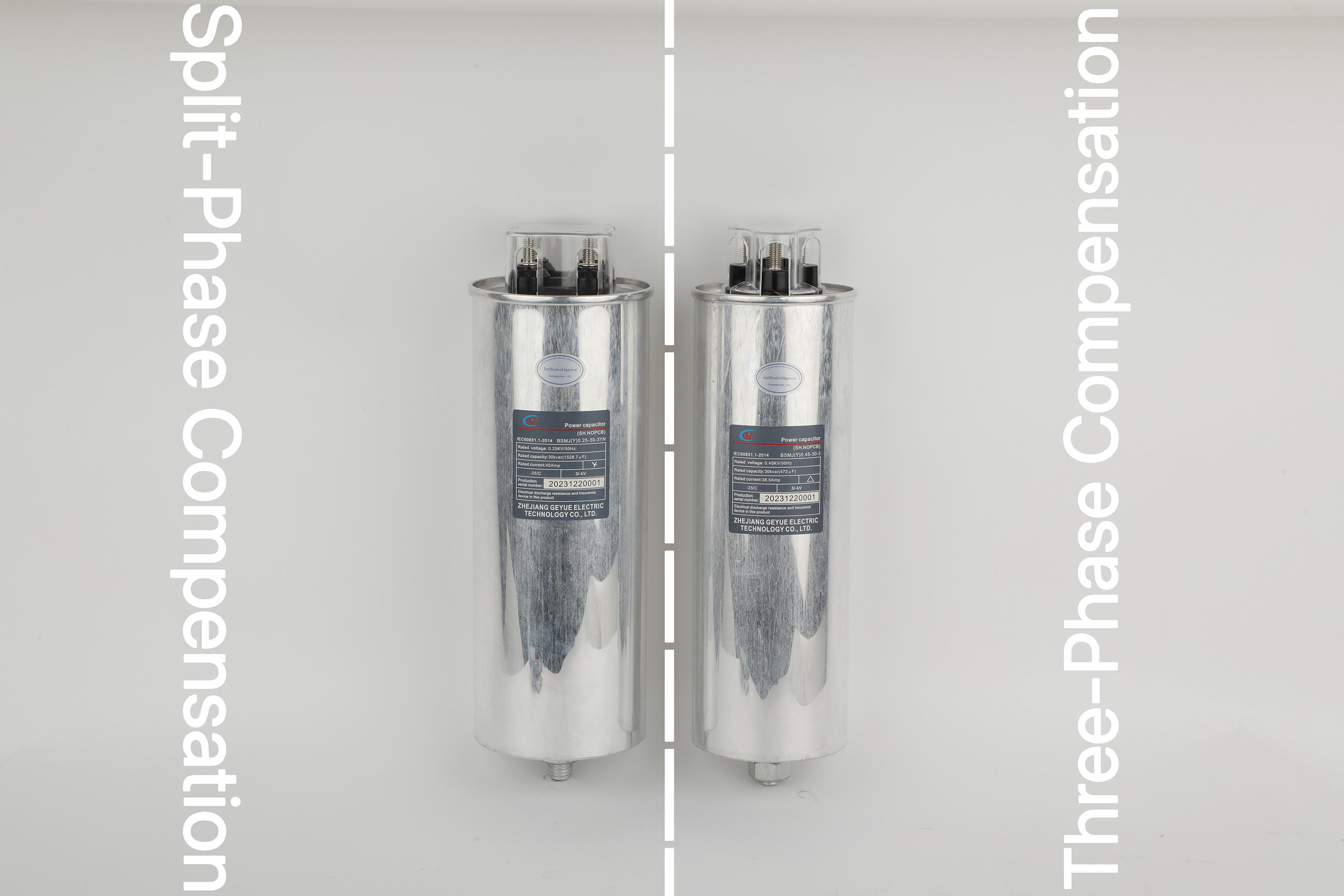 FAQ 3 : La charge triphasée de notre système est très déséquilibrée. Vaut-il mieux adopter une compensation triphasée ou une compensation fractionnée ? Si une compensation en phases fractionnées est adoptée, comment la capacité sera-t-elle allouée ?