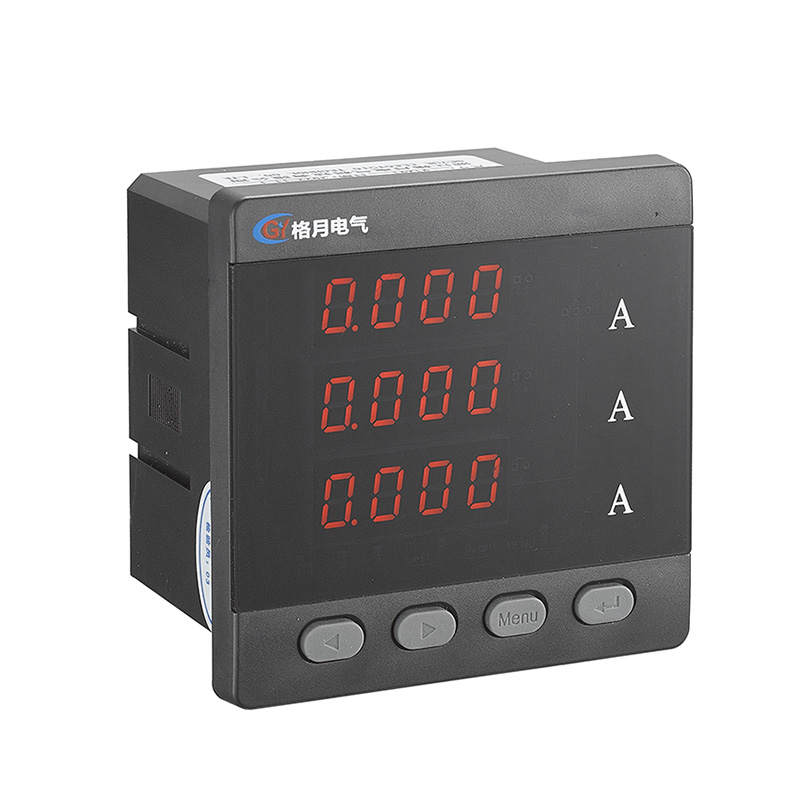 GY1941-K4 LED LCD AC DC RS485 Ammeter triphasé